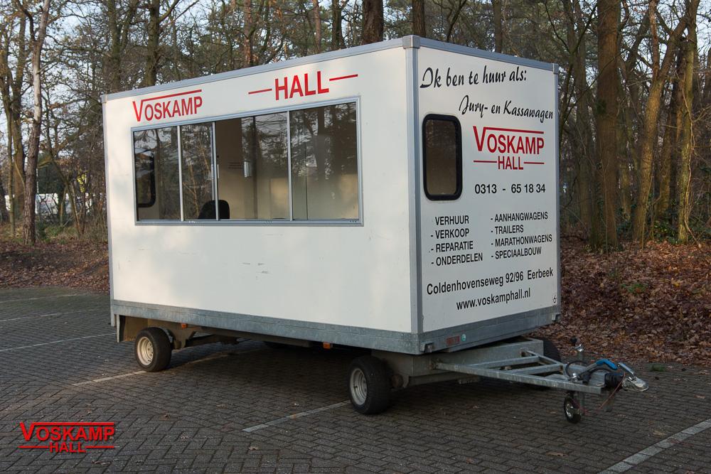 ingewikkeld Inspectie Veel Aanhangwagen jurywagen of kassawagen - Voskamp Hall in Eerbeek
