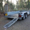 Aanhangwagen verhuur Oprijwagen minikraan 3