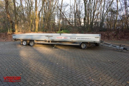 Aanhangwagen verhuur schamelwagen open