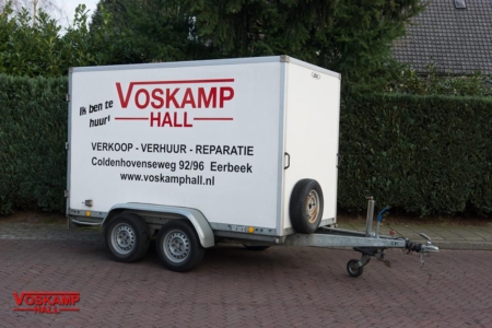aanhangwagen verhuur tandemasser gesloten