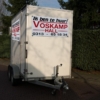 aanhangwagen verhuur tandemasser gesloten laaddeur 2