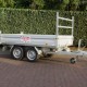 aanhangwagen verhuur tandemasser kipper handpomp