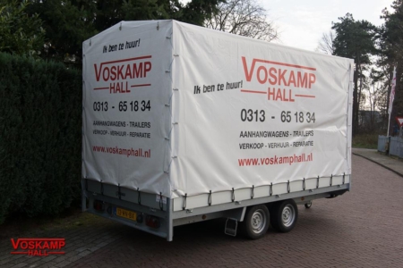 aanhangwagen verhuur tandemasser met huif 4