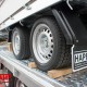 Aanhangers op vrachtwagen Hapert