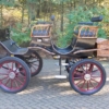 Koets Boheme 06227 voskamp hall recreatiewagen Rood met zwart en hout