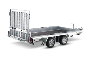 Hapert-Indigo-LF-2 transporter met oprijplaat omhoog