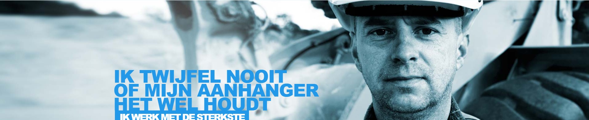 Hapert ik werk met de sterkste aanhanger