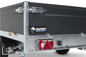Hapert-Azure-plus steun poot en achterlicht bescherming
