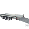 Hulco Terrax 3 asser tridem geremd achterzijde klep open